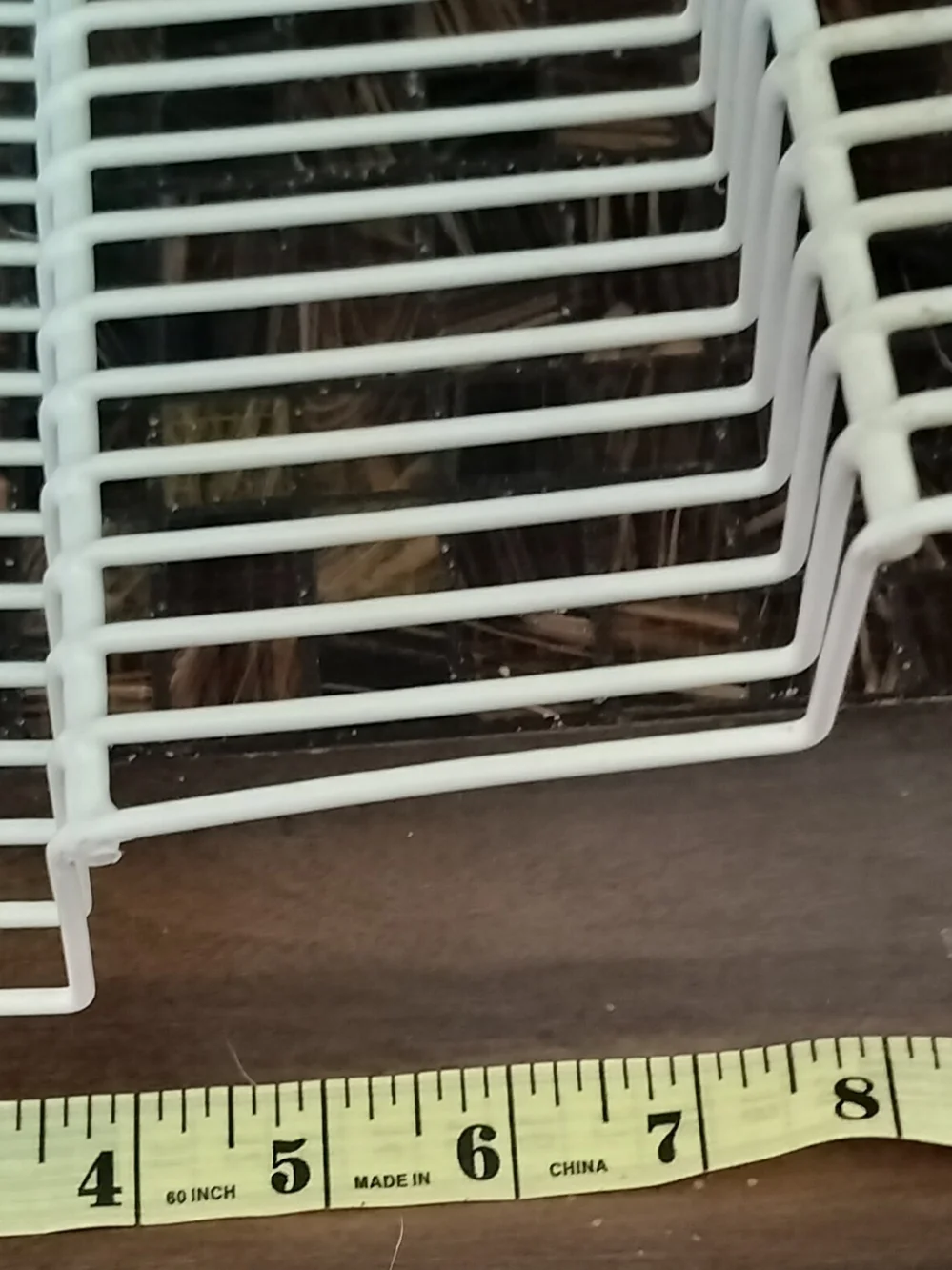 White Wire Shelf Storage Organizer